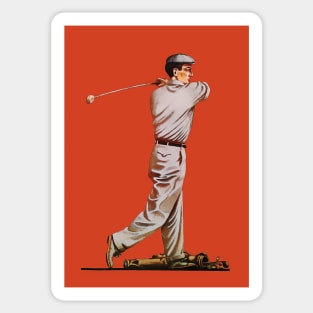 1911 Golf Watercolour Sticker